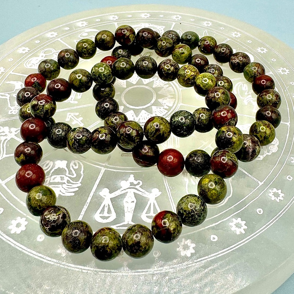 Dragon Blood stone bracelet